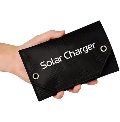 Panneau solaire randonnée pédestre