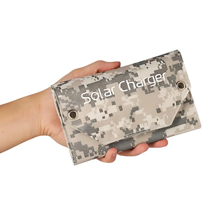 Panneau solaire randonnée pédestre