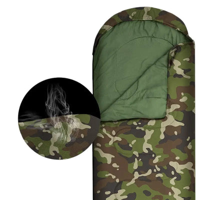Sac de couchage trek camouflage