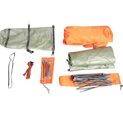 Tente randonnée 2 places coupe-vent