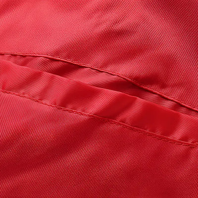Veste chauffante électrique 5 zones noire et rouge
