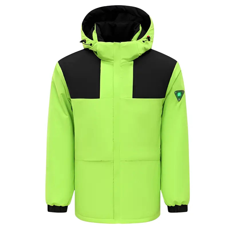 Veste chauffante homme imperméable