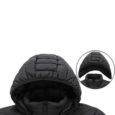 Veste chauffante usb femme 2 zones