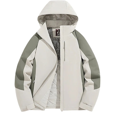 Veste softshell femme imperméable en coton avec isolation en graphène