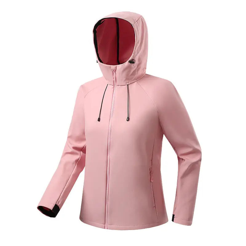 Veste softshell femme imperméable et coupe-vent 1000 mm pour extérieur